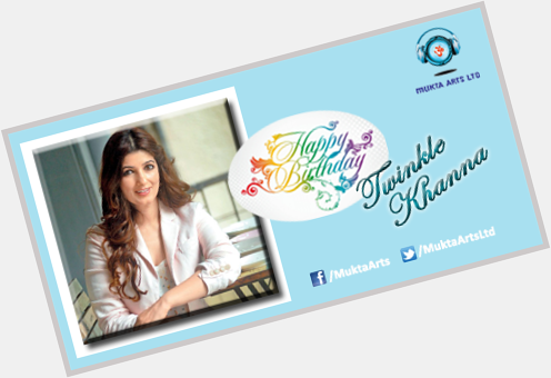 Happy birthday to the very beautiful Twinkle Khanna.
She and father Rajesh Khanna share the same birth date. 