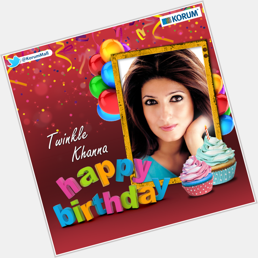 The gorgeous Twinkle Khanna celebrates her birthday today! KORUM wishes her a very Happy Birthday! 