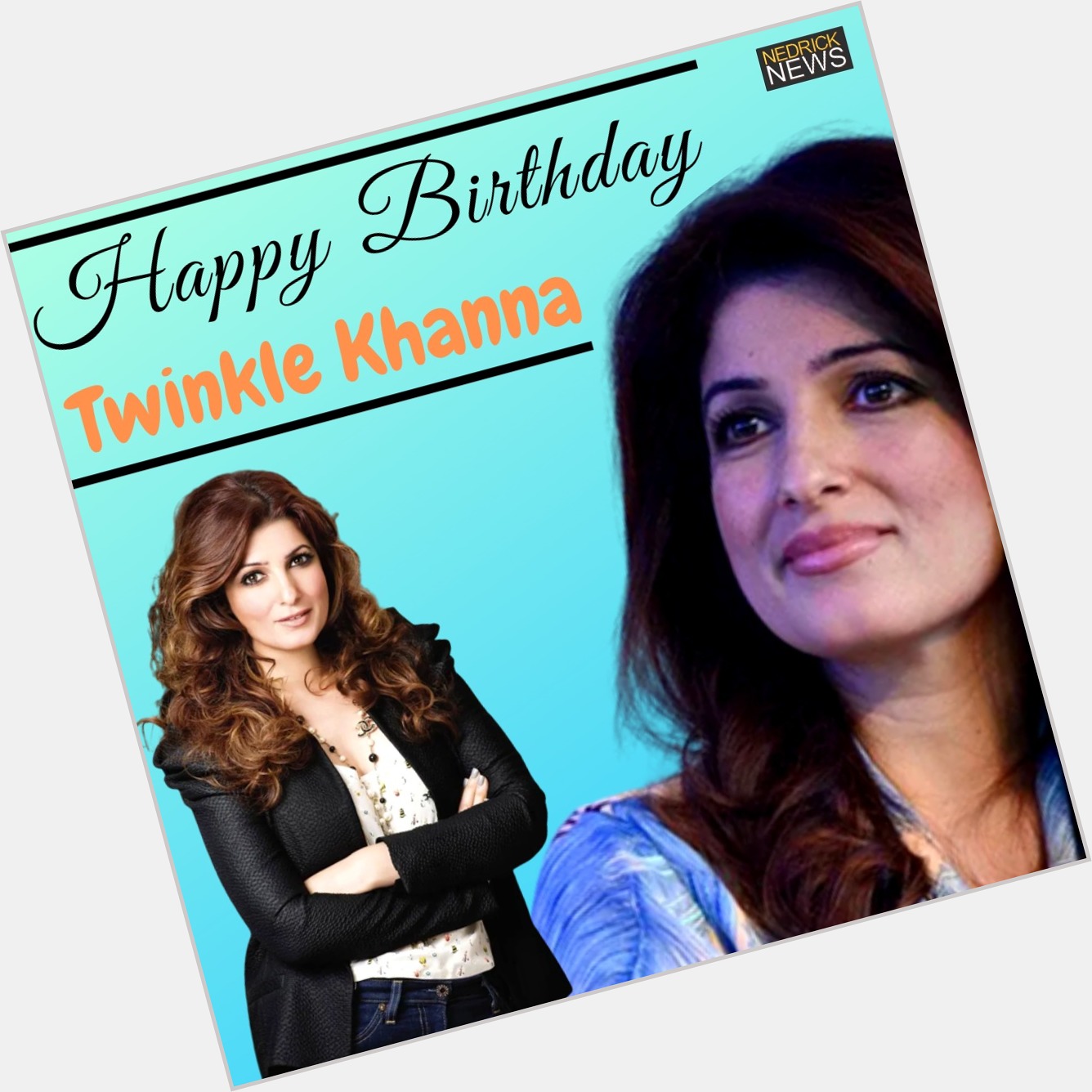 Happy Birthday......Twinkle Khanna     