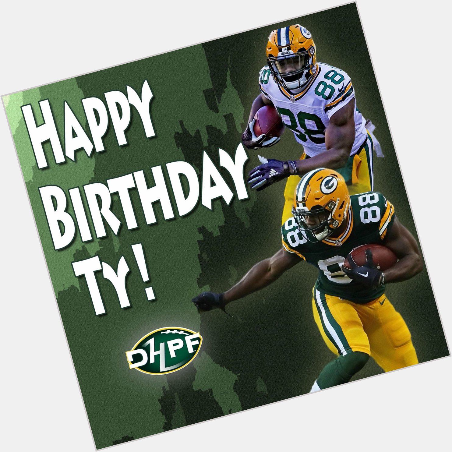 Happy 25th Birthday Ty Montgomery!  