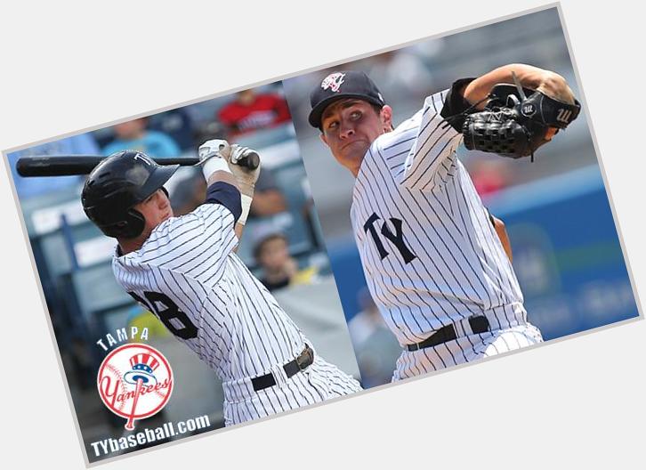 Happy Birthday to two former T-Yanks Tyler Austin ( and Nick Rumbelow! 