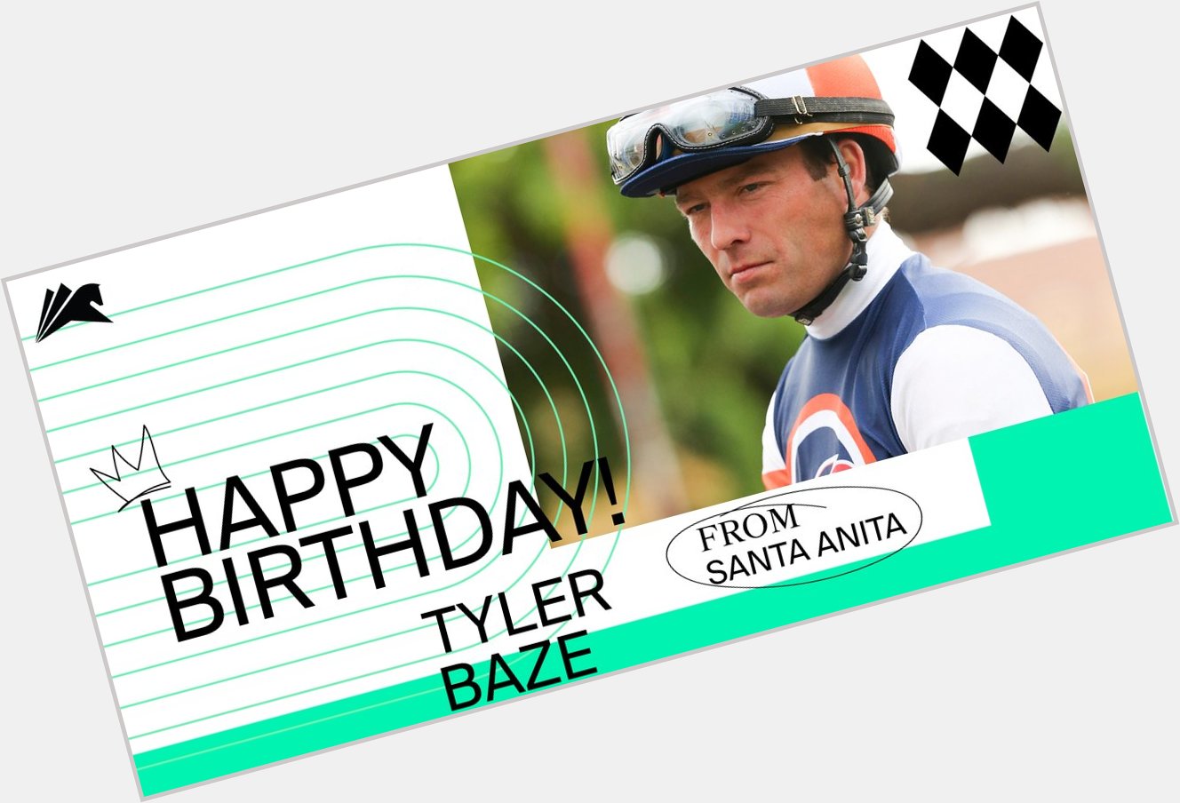 Happy Birthday to Jockey Tyler Baze!  