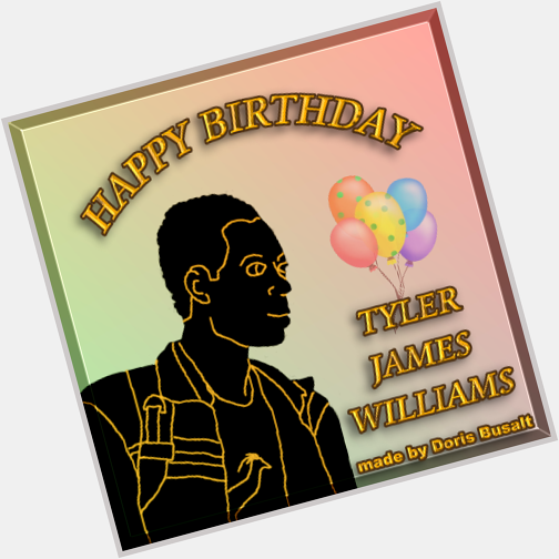 As it\s already Oktober 9th over here, happy bday to Tyler James Williams from TWD Scavengers Germany. 