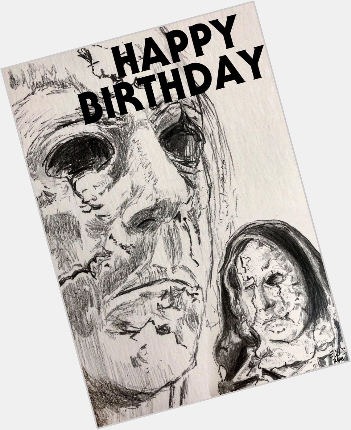 Happy Birthday to the most gargantuan Michael Myers and the OG (and best) Sabretooth - ! 