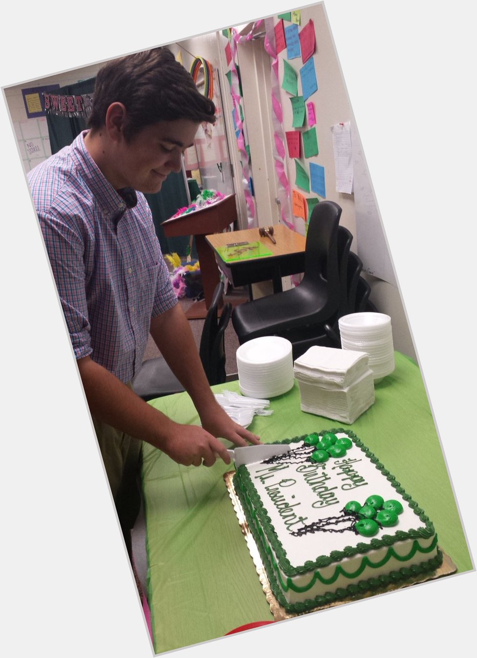 Happy 16th Birthday to our SGA President Tyler Perry!  