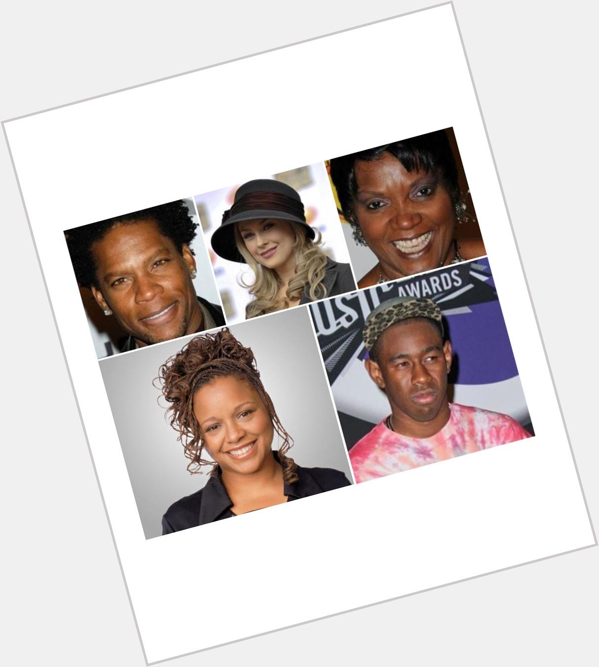 We wish the late Yvette Wilson, DL Hughley, Tyler the Creator, Aracely Arámbula & Anna Maria Horsford, a happy bday 