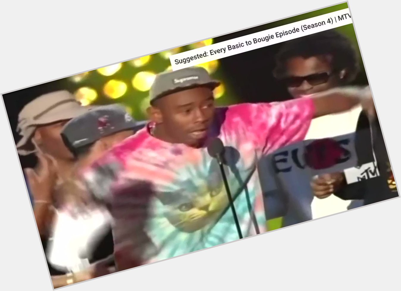 Happy birthday tyler, the creator
throwback to 2011 when he won the award for mtv s best new artist 