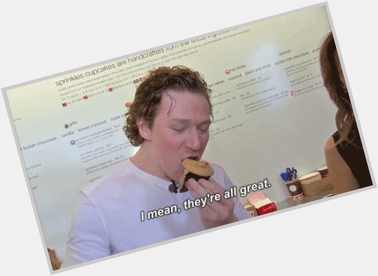 Happy birthday TYLER TOFFOLI 
he deserves a cupcake after the game 