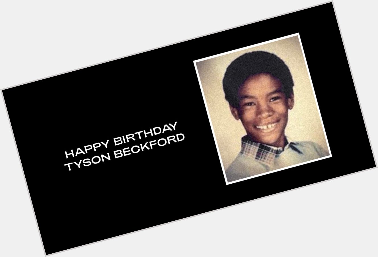 Beyoncé wishes Tyson Beckford a happy 51st birthday. 