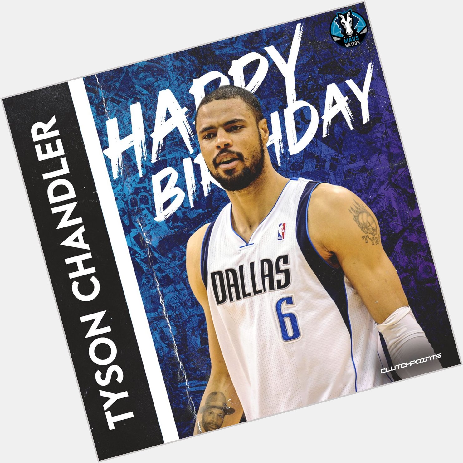 Join Mavericks Nation in greeting 1X NBA Champion and 2012 DPOY Tyson Chandler a happy 39th birthday!  