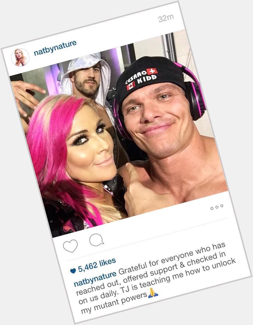 Happy belated birthday to TYSON KIDD!!! One of my absolute favourites! Hope he recovers soon!  
