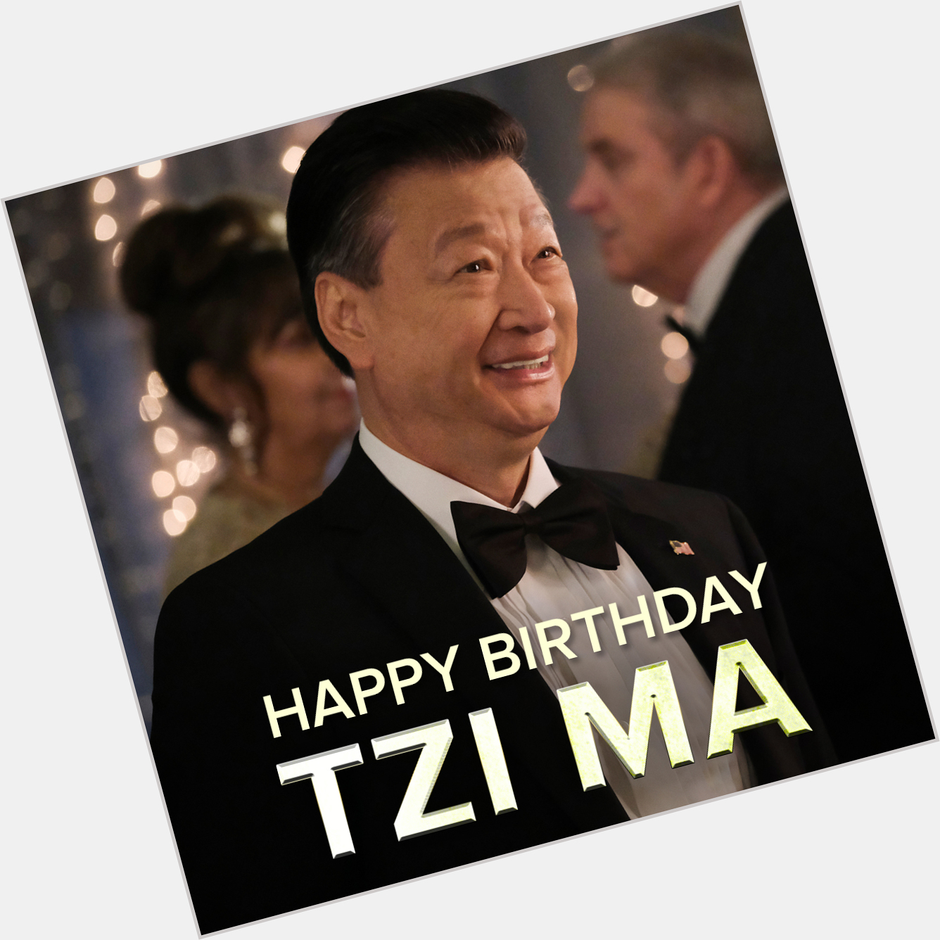 To the best Baba out there! Happy birthday, Tzi Ma! 