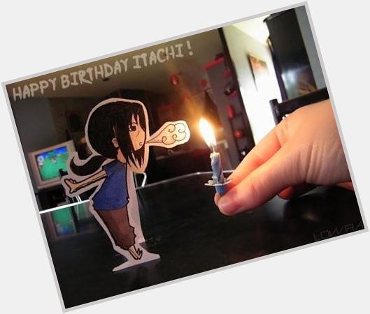 Happy Birthday Uchiha Itachi! 

Um, Keep smiling at there ^^ 