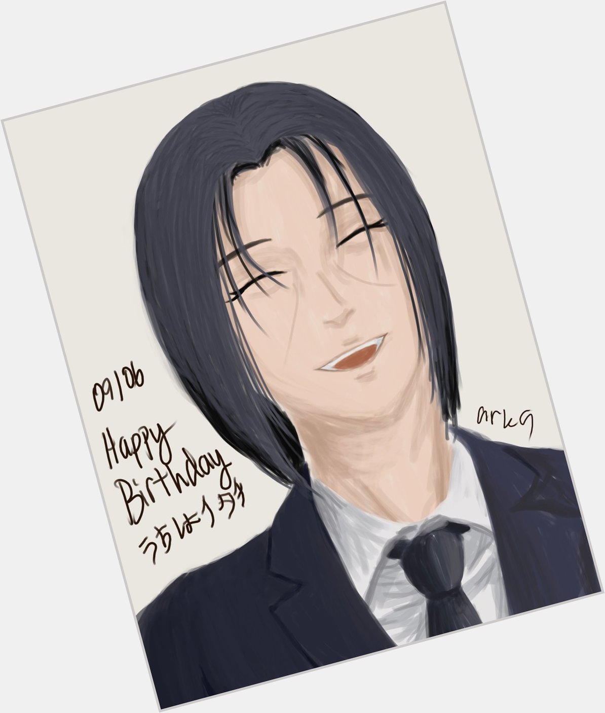 Happy birthday Uchiha Itachi <3  