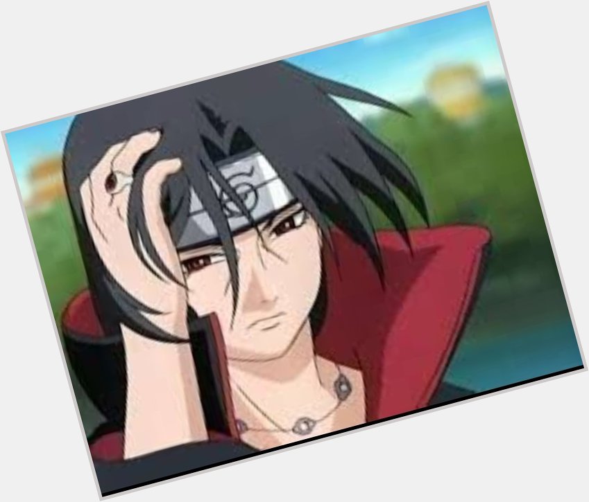 If perfection can be a character it would be Uchiha Itachi. 

Happy Birthday to legend/G.O.A.T  