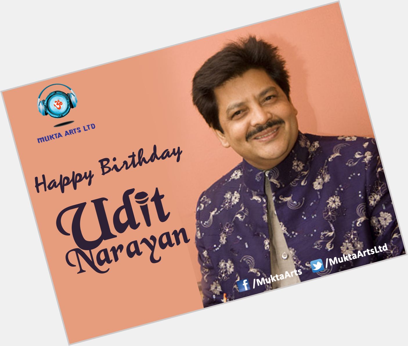Happy Birthday to the versatile singer, Udit Narayan Ji, whose music always strikes a chord. 