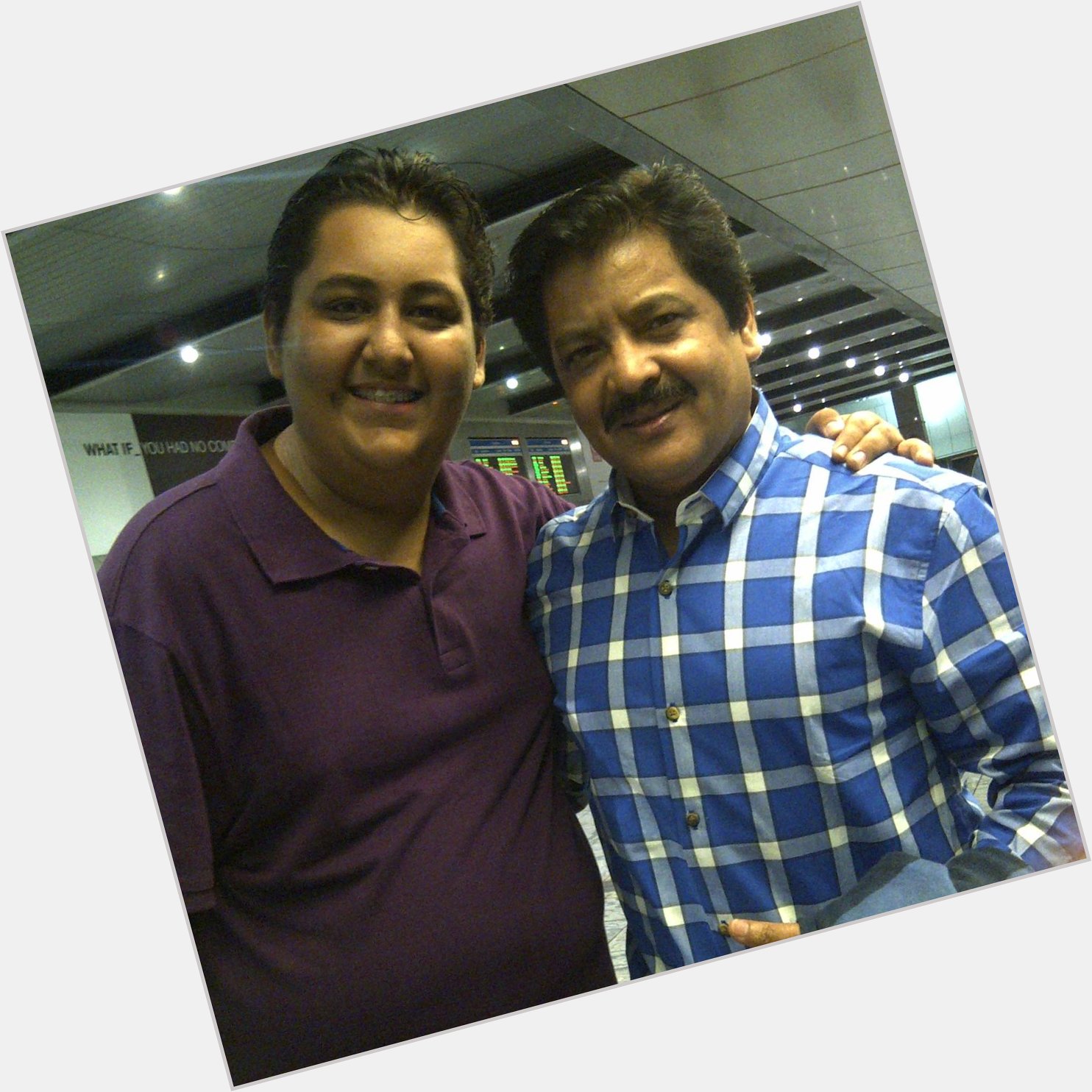 Happy Birthday to the Legend, Mr Udit Narayan. Was pleasure to meet this superstar. Very kind. 