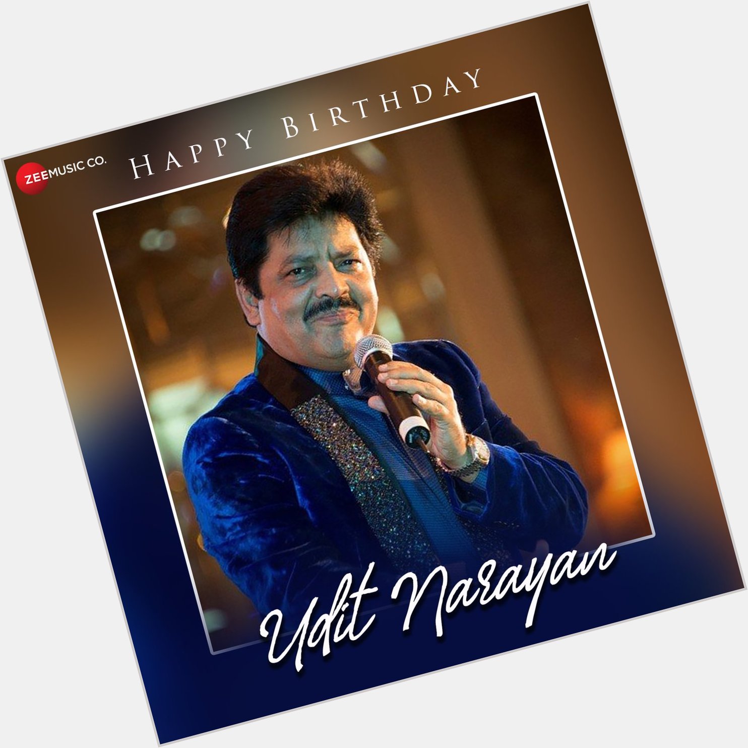 Happy 65th Birthday to Indian Playback Singer, Mr Udit Narayan Ji. 