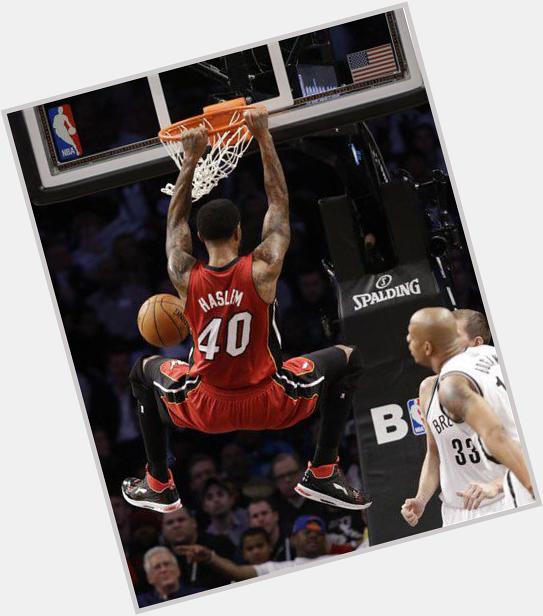1/2 Happy birthday! Udonis Haslem and nice kicks by the way also! If you want, send us a pic of your shoes 