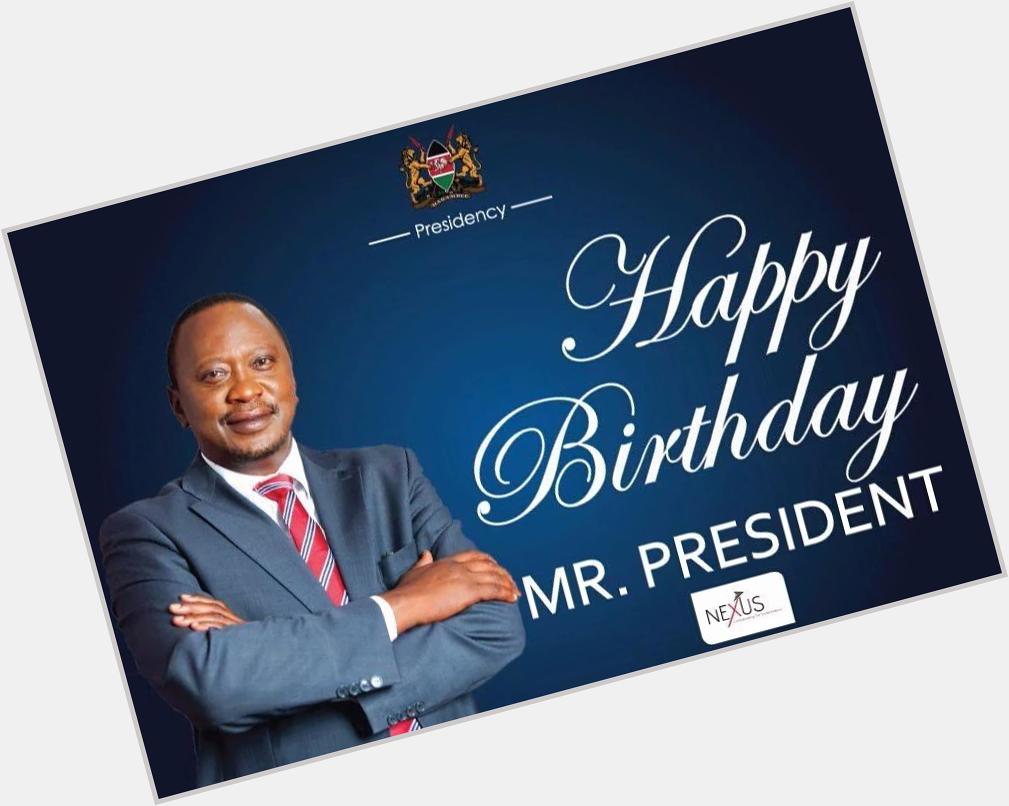 Happy birthday Uhuru Kenyatta Africa\s hope 
