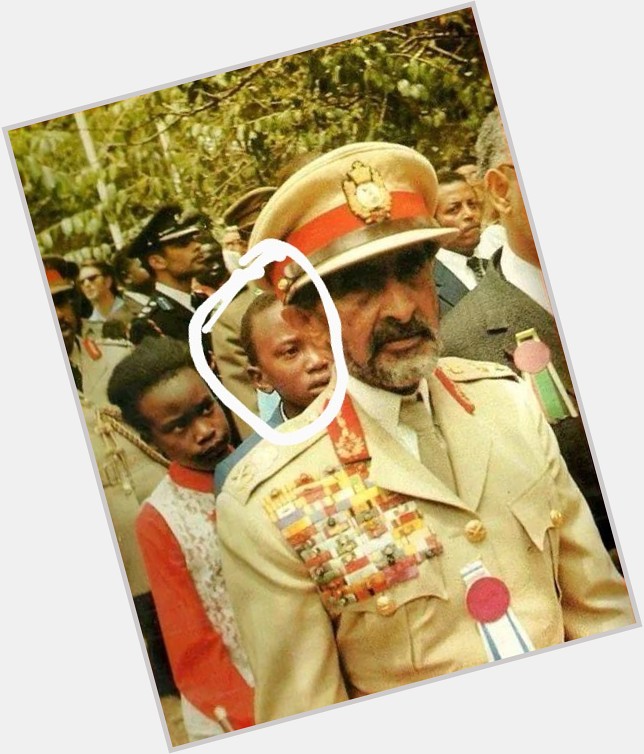  Happy Birthday Mkuu.
A young Uhuru kenyatta behind Haile Selassie 