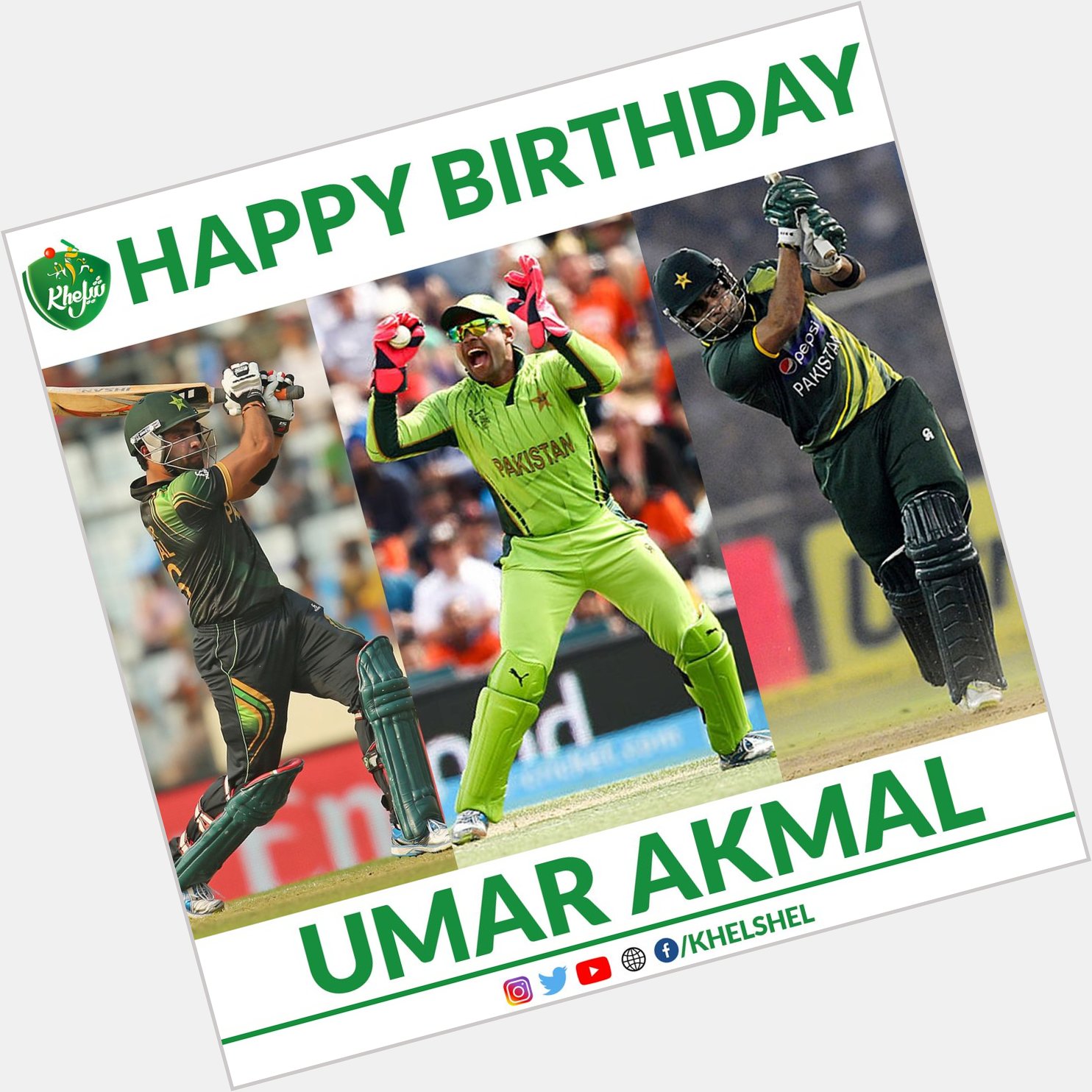 Happy Birthday Umar Akmal . | | 