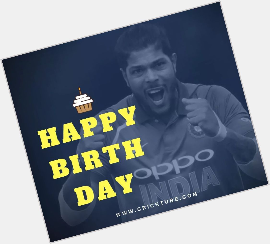 Cricktube wishes a very Happy Birthday to Indian fast bowler Umesh Yadav. 