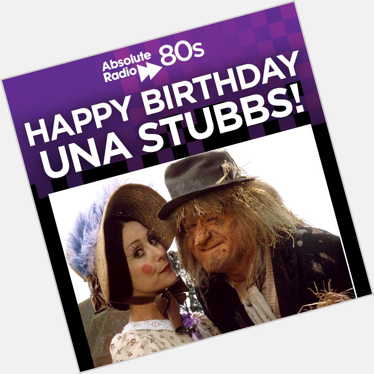 Happy 78th birthday, Una Stubbs! Though we never did quite forgive you for breaking Worzel Gummidge\s heart. 