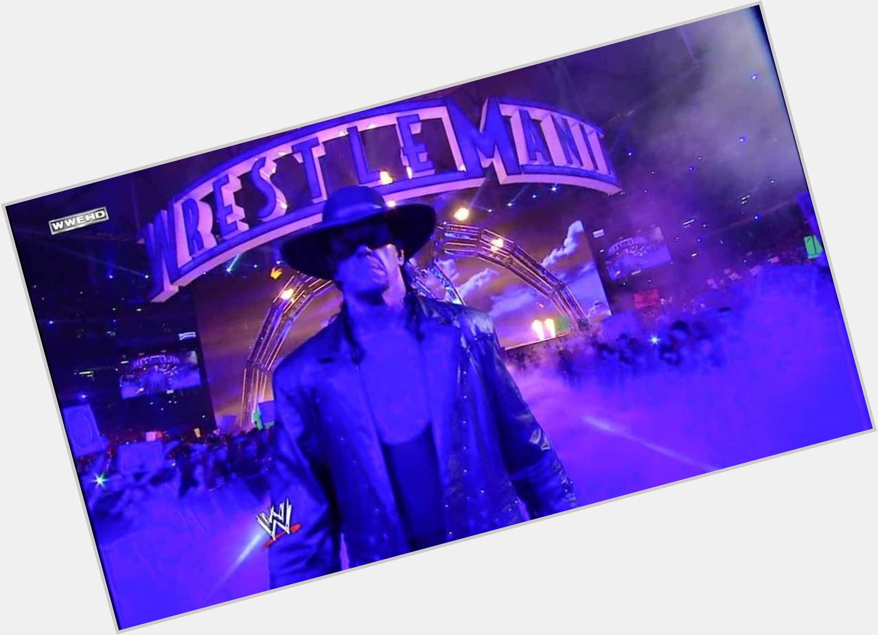 Happy 50th Birthday to the undertaker!!!!! 