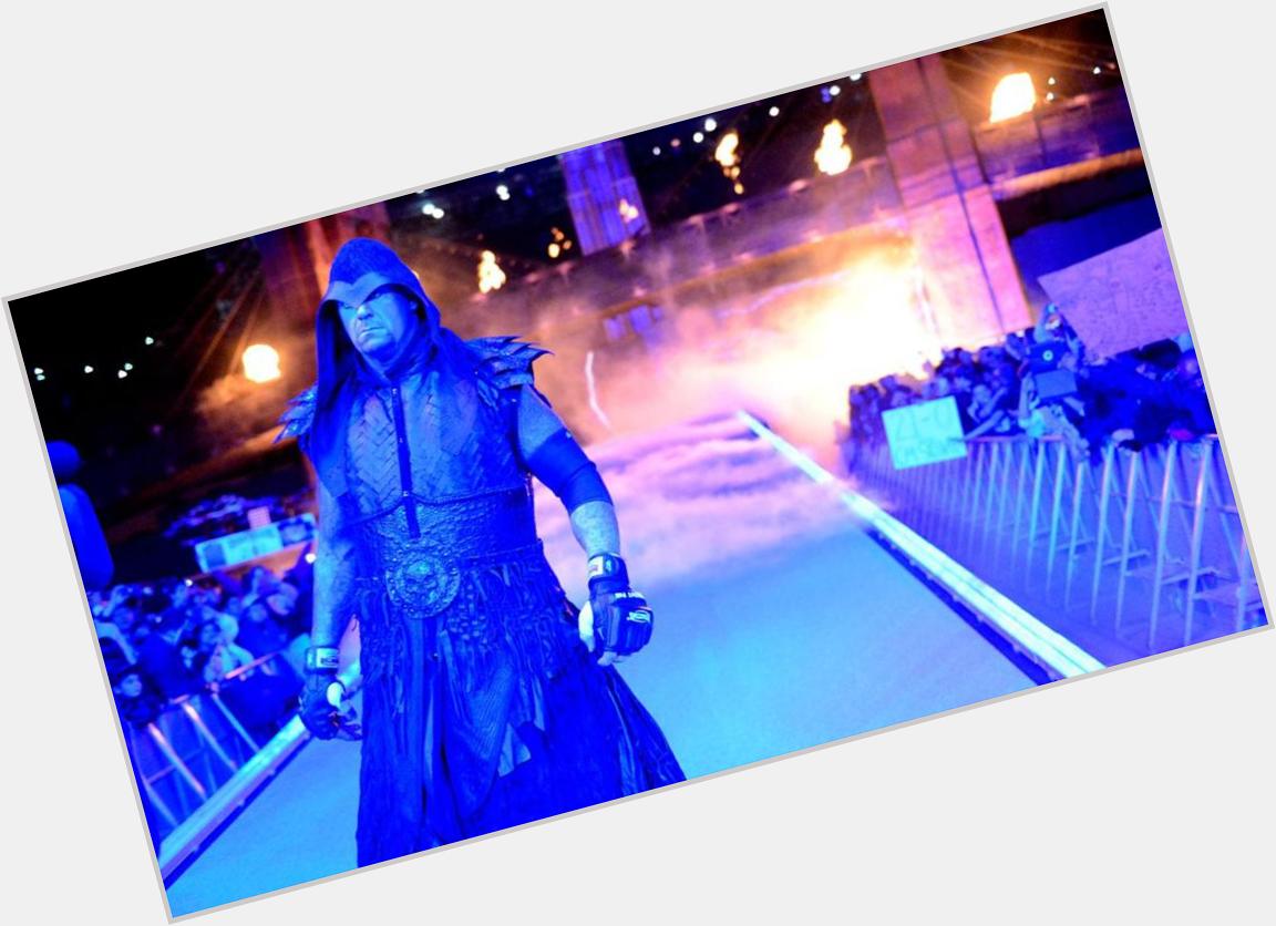 Happy birthday to the greatest WWE superstar of all time The Undertaker! 