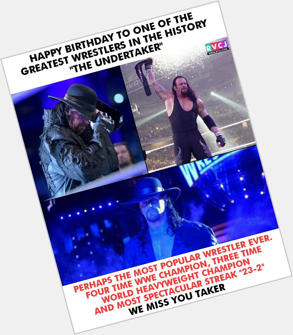 Happy Birthday \"The Undertaker\" 