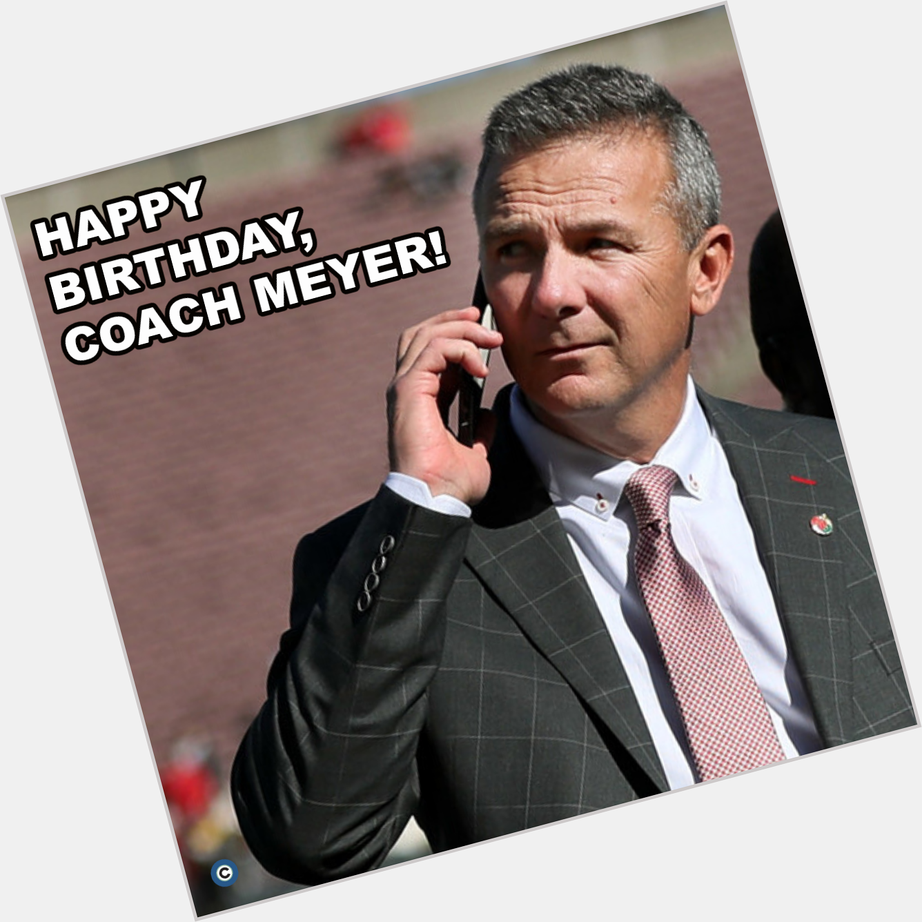Wish former Ohio State head coach Urban Meyer a happy 56th birthday! Photo: The Plain Dealer 