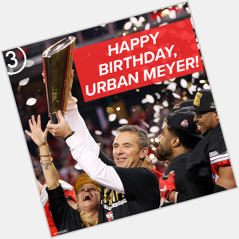 Join us in wishing Ashtabula native & Ohio State legend Urban Meyer a very happy 56th birthday!!  