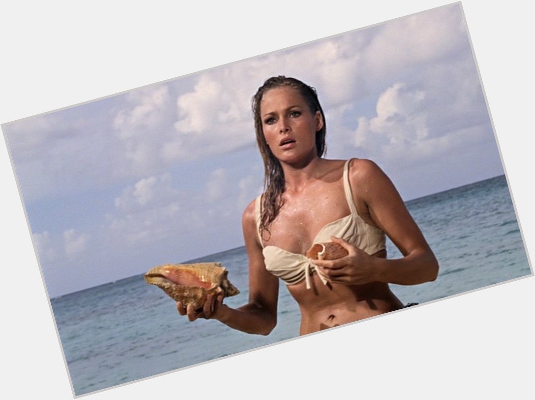 Happy 81st Birthday to Ursula Andress, perhaps THE Bond Girl of them all!  