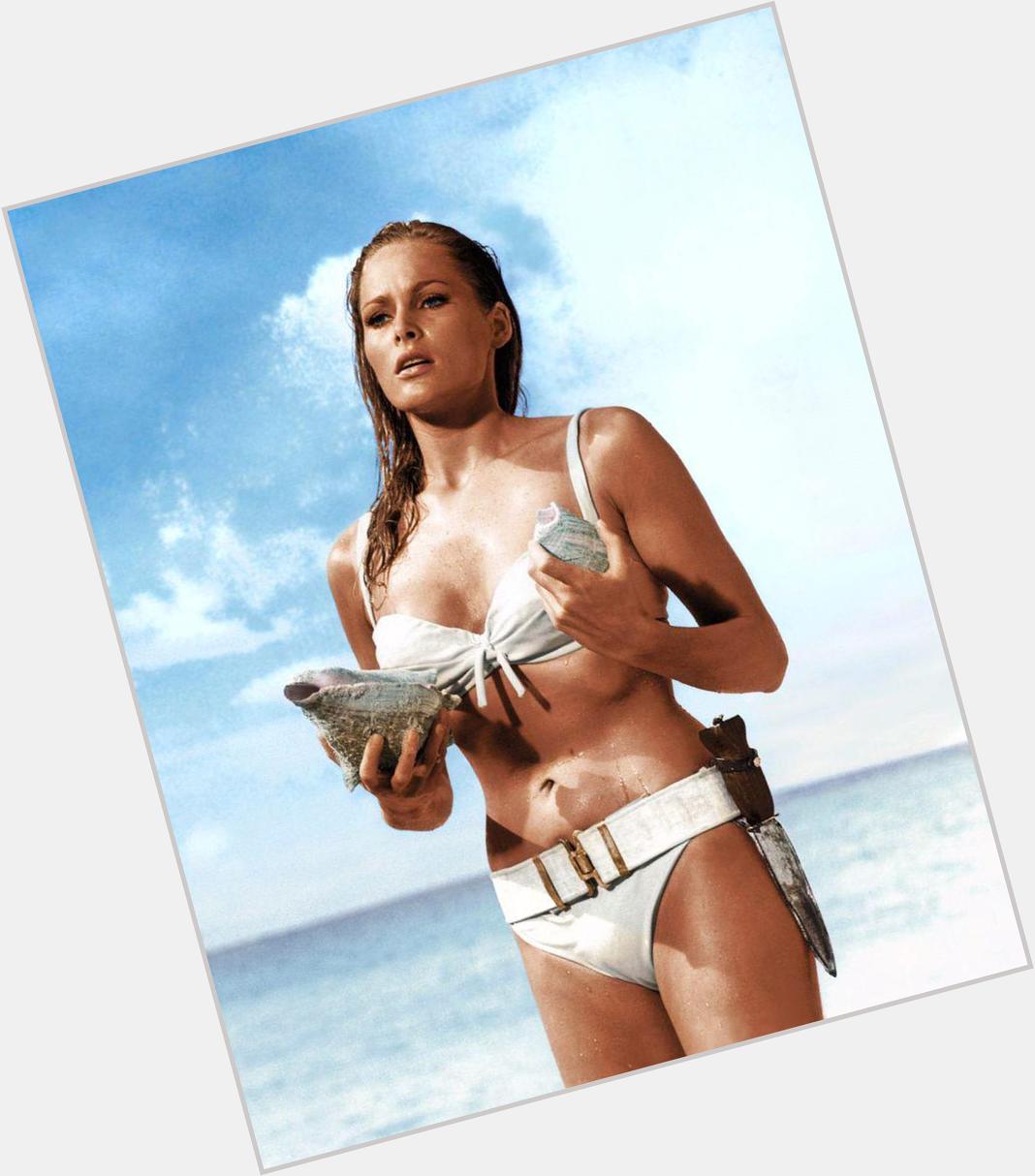 Happy 79th birthday today March 19th to Ursula Andress. 