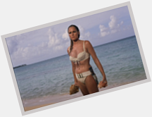 A very happy birthday to Ursula Andress (83), for ever Honey Ryder in Dr No.  