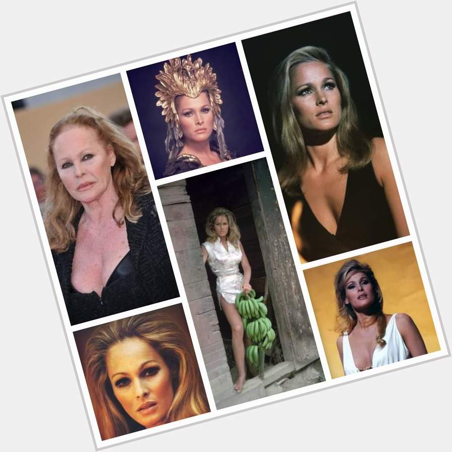 Happy Birthday to actress & former model Ursula Andress! 