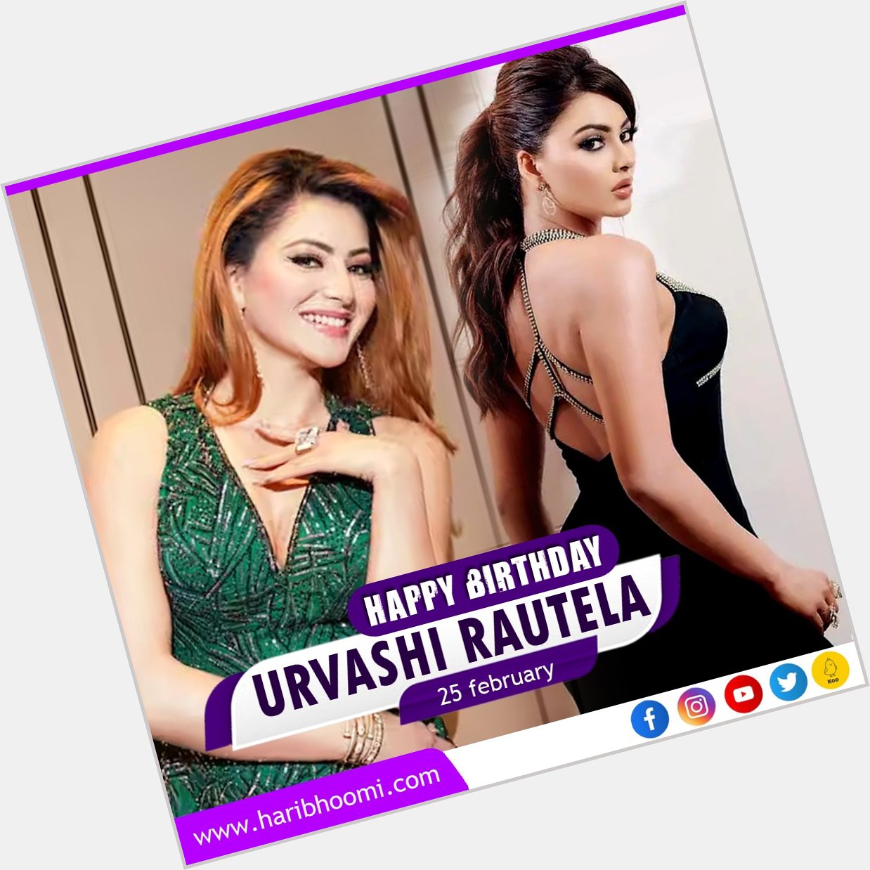 Happy Birthday Urvashi Rautela  