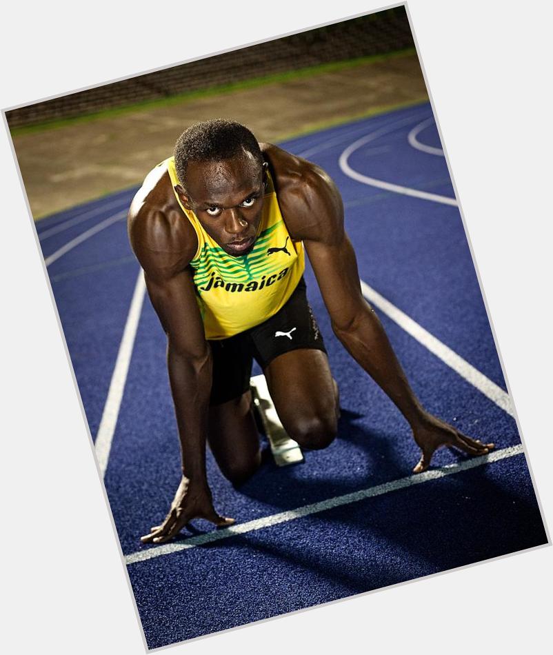 Hari ini atlet lari tercepat di dunia Usain Bolt berulang tahun. Happy birthday! Todays History 