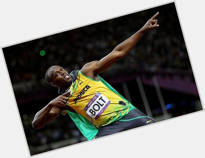 Happy Birthday to record-breaking olympic sprinter, Usain Bolt! 