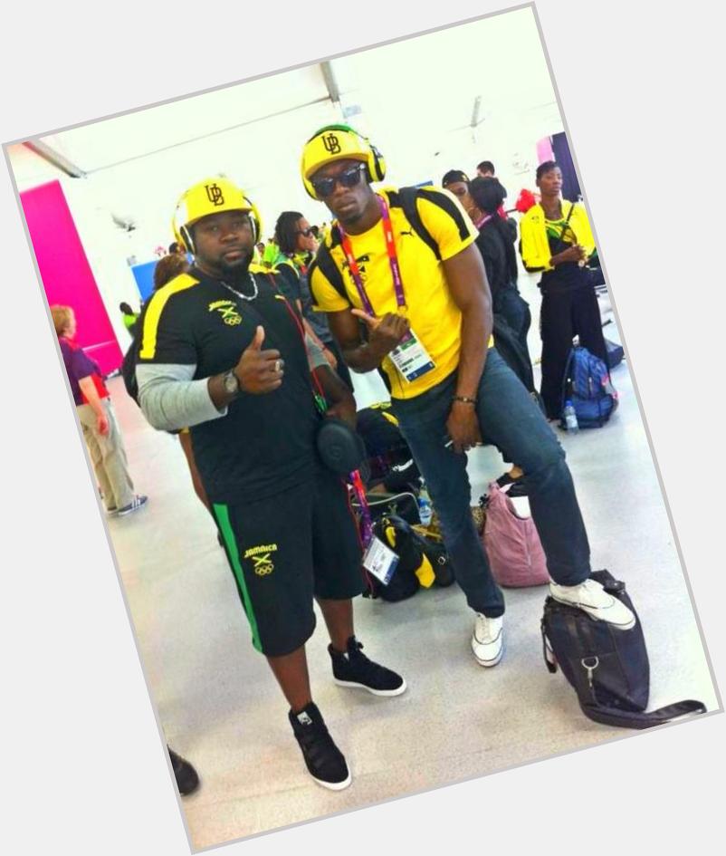  London Olympic Games. Me and my bro Usain Bolt. happy birthday/earthstrong  Fastest man in the world. Timeless 