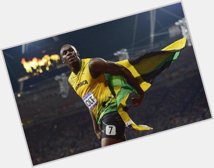 8/21- Happy 28th Birthday Usain Bolt. He is the reigning Olympic champion in the three m...   
