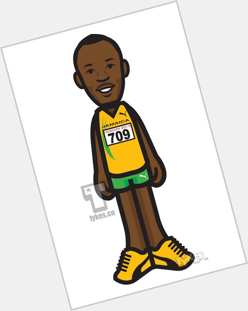 Usain Bolt Jamaica Tyke. Happy 28th Birthday  