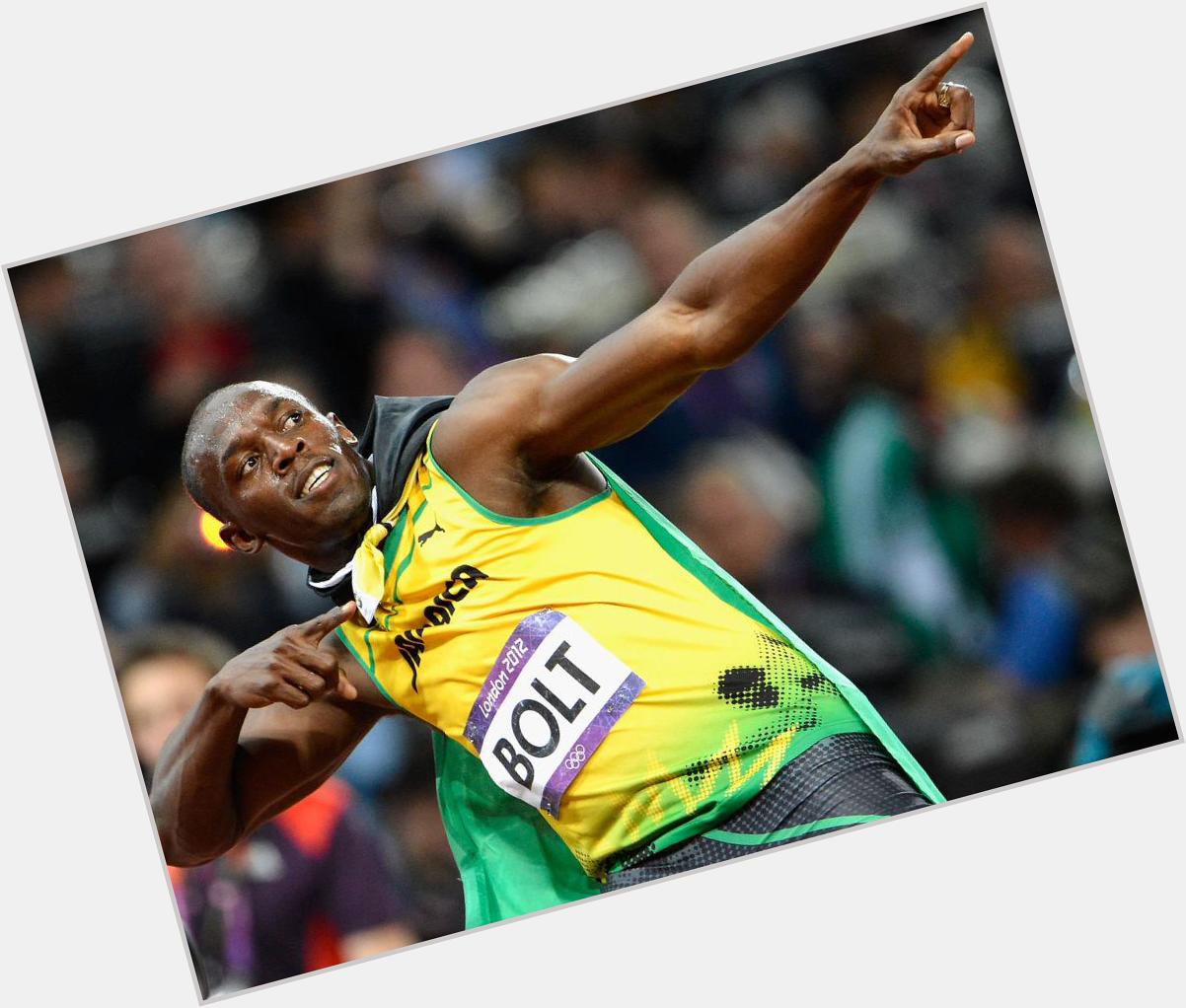 Happy birthday fastest man on earth, Usain Bolt! :)     |  