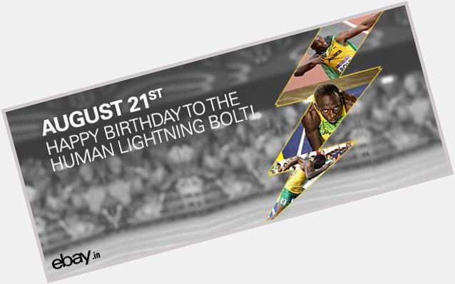 Happy birthday to the man who defines speed, Usain Bolt! Check our range of sports shoes here-  