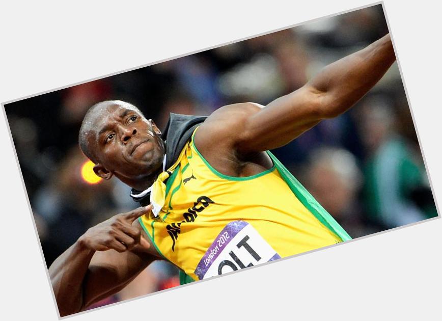 Happy birthday Usain Bolt, you are the best  