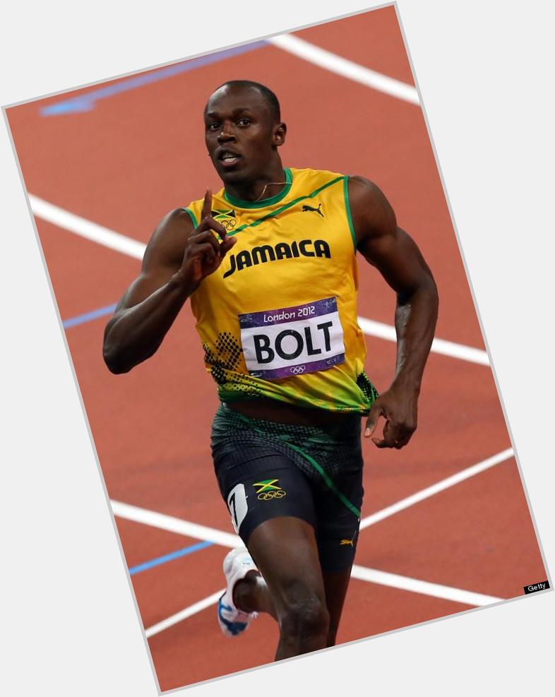 Happy Birthday to the GOAT Usain Bolt. Got big tings to accomplish next week 