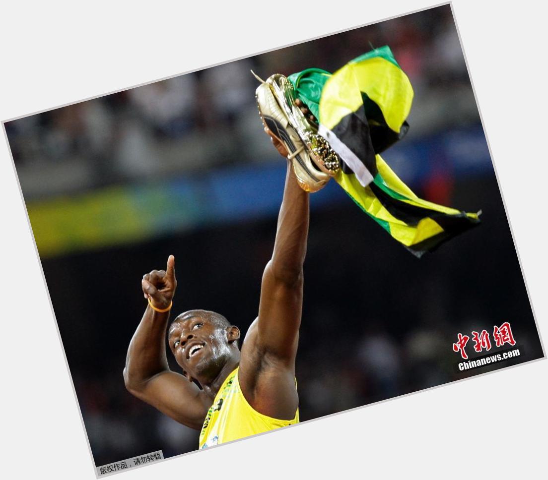 Be bold and run like Happy birthday Usain Bolt! . 