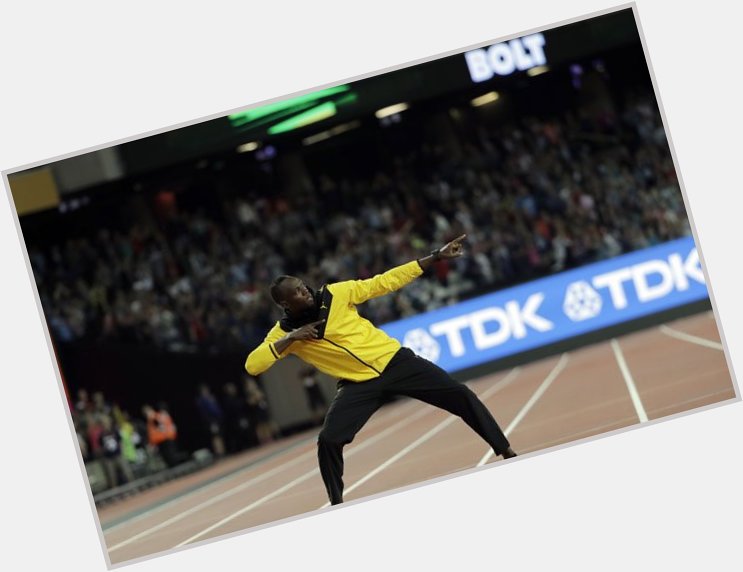 . the greatest sprinter in history, turns 31.  