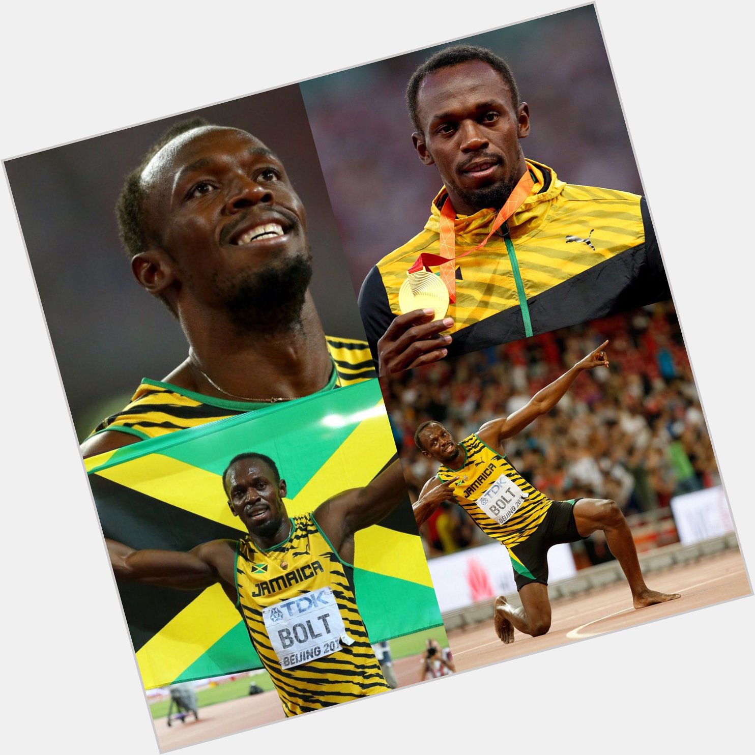 Happy 31 birthday Usain Bolt . Hope that he has a wonderful birthday.     